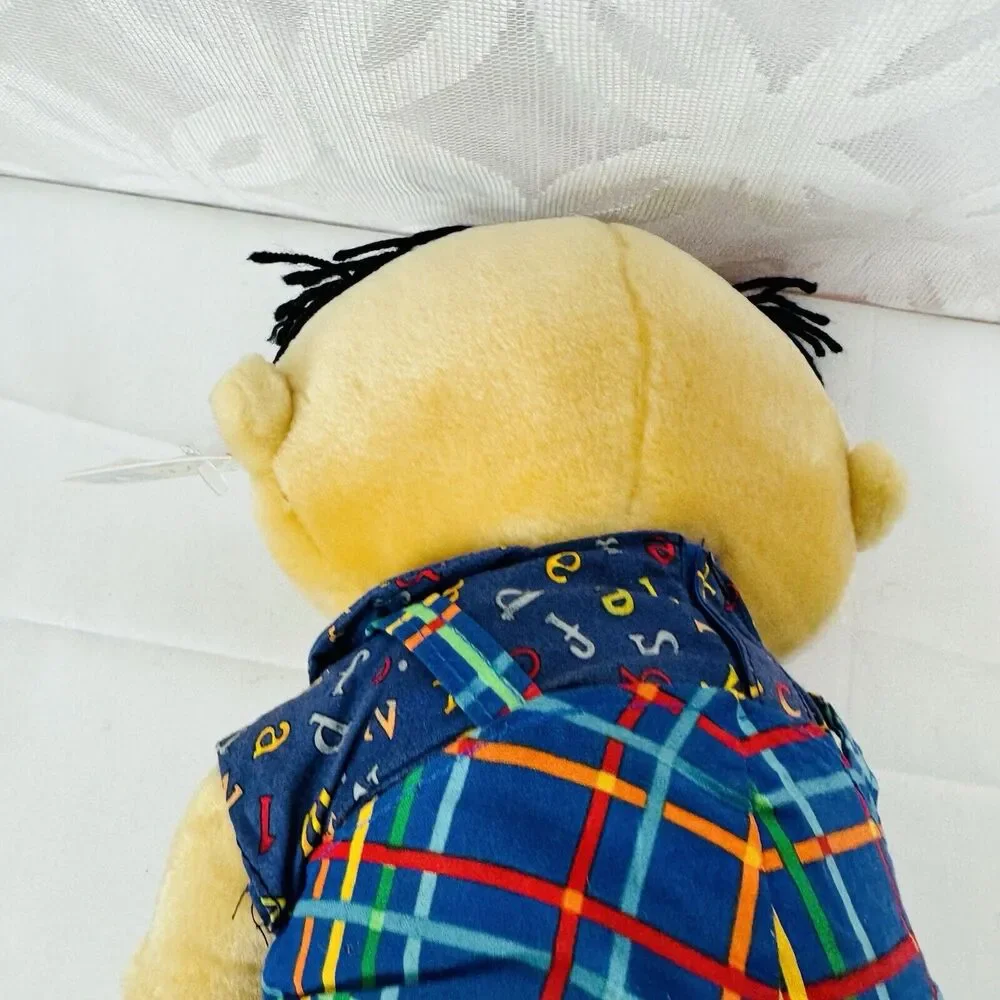 5 for $25| Kuddle Me Toys Plush Stuffed Boy Big Eyes ABC‎ Outfit Kellytoy